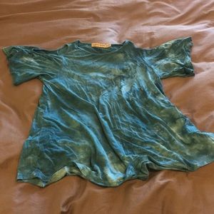 Gypsy Daisy tie dye hippie shirt.